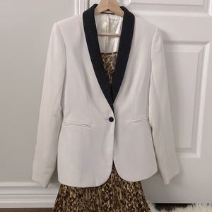 Black white Blazer , effortless formal